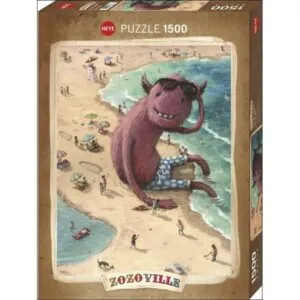 PUZZLE HEYE - ZOZOVILLE - M. DINEEN : GARCON DE PLAGE - 1500 PIECES