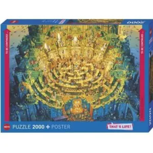 PUZZLE HEYE - THAT'S LIFE - M. DEGANO : AU FOND - 2000 PIECES