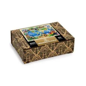 PUZZLE WOODEN CITY : CARTE DU REGNE ANIMAL - 505 PIECES