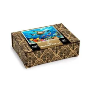 PUZZLE WOODEN CITY : LA VIE DANS L'OCEAN - 505 PIECES