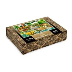 PUZZLE WOODEN CITY : JARDIN A 5 HEURES - 1010 PIECES