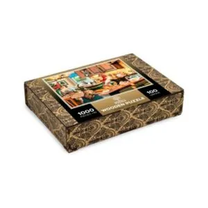 PUZZLE WOODEN CITY : CHATONS QUI GAMBADENT EN CUISINE - 1010 PIECES