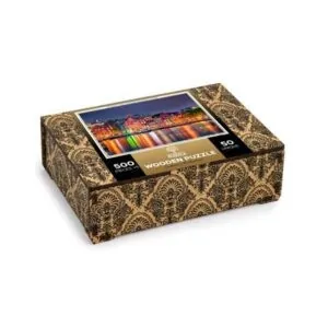 PUZZLE WOODEN CITY : AMSTERDAM DE NUIT - 505 PIECES