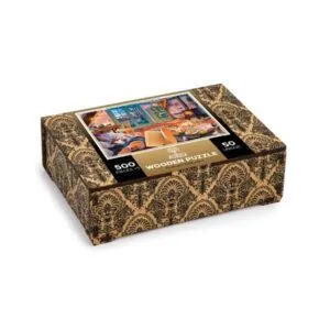 PUZZLE WOODEN CITY : CONFORTABLE CABANE - 505 PIECES