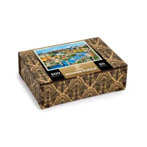 PUZZLE WOODEN CITY : MONUMENTS DU MONDE - 505 PIECES