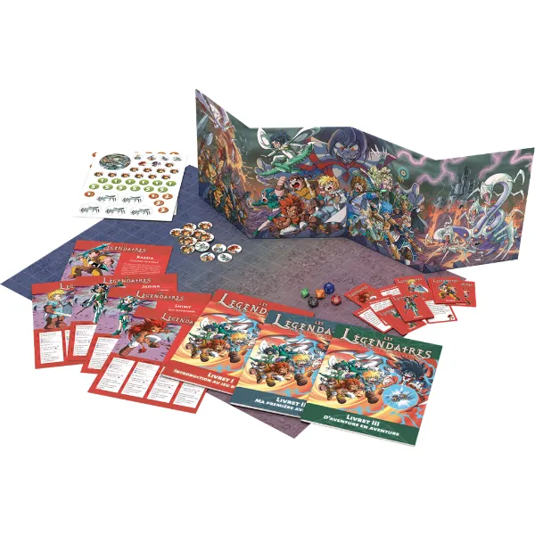 LES LÉGENDAIRES - LE JEU D'AVENTURES