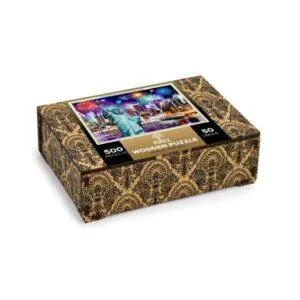 PUZZLE WOODEN CITY : NEW YORK DE NUIT - 505 PIECES