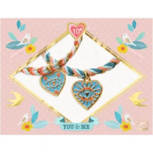 BIJOUX DUO AMITIES ET COEURS - DJECO