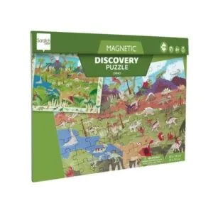 PUZZLE MAGNETIQUE SCRATCH : DINOSAURES - 80 PIECES
