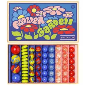 COFFRET 58 BILLES FLOWER GARDE - BILLES AND CO
