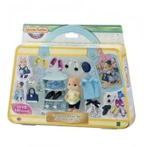 VALISETTE MODE ET GRANDE SOEUR CHIEN - SYLVANIAN FAMILIES