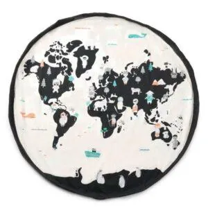 SAC DE RANGEMENT CARTE DU MONDE - PLAY AND GO