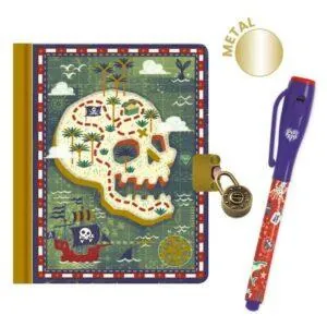 PETIT CARNET SECRET STEVE AVEC FEUTRE MAGIQUE - DJECO