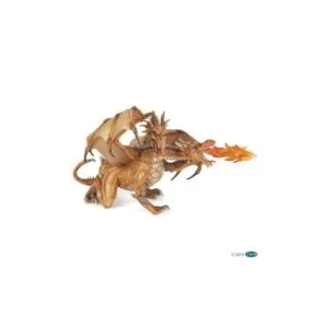 DRAGON 2 TETES OR - PAPO