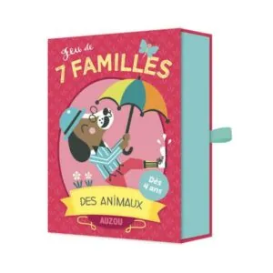 JEU DE 7 FAMILLES DES ANIMAUX - AUZOU
