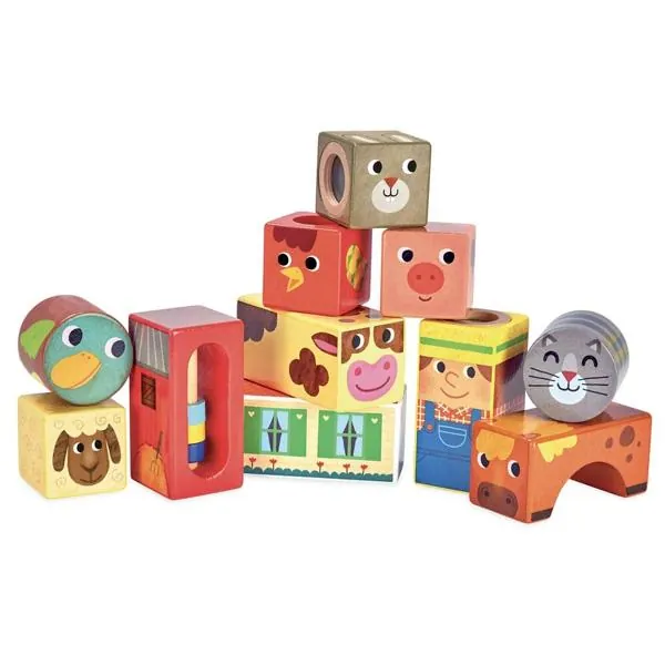 CUBES SONORES DE LA FERME - VILAC