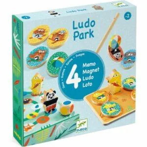 JEU EDUCATIF BOIS - LUDO PARK - DJECO