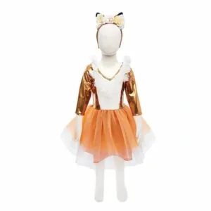ROBE RENARD AVEC COIFFE 3/4 ANS - GREAT PRETENDERS