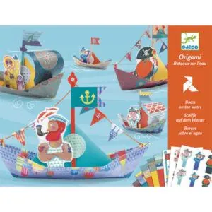 POCHETTE ORIGAMI - BATEAUX SUR L'EAU - DJECO