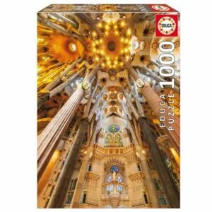 PUZZLE EDUCA : INTERIEUR DE LA SAGRADA FAMILIA - 1000 PIECES