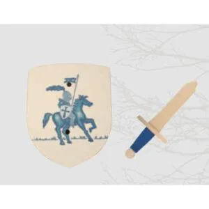 SET BOUCLIER ET EPEE BLEUE - ALBERT- VAH