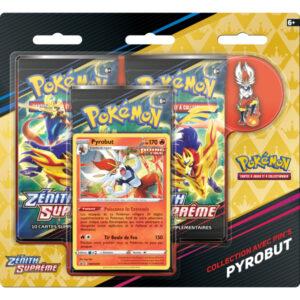Pack de 3 boosters Pokémon - EB12.5 Zénith Suprême Pyrobut