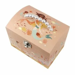 GRANDE BOITE A BIJOUX VANITY MUSICALE SIRENE - TROUSSELIER