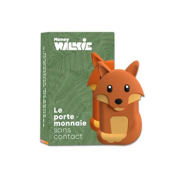 PORTE MONNAIE SANS CONTACT : RENARD - MONEY WALKIE – Image 2