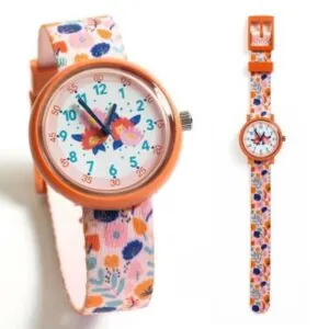 TICLOCK - MONTRE DES PETITS - FLEURS - DJECO