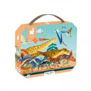 PUZZLE PANORAMIQUE DINOSAURES - 100 PIECES