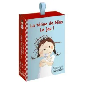 LA TETINE DE NINA LE JEU - ECOLE DES LOISIRS