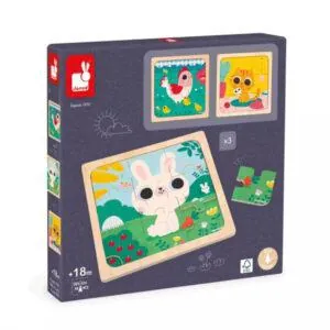 PUZZLE TRIO JANOD - 9 PIECES