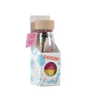 BOUTEILLE SENSORIELLE FLAMAND ROSE - PETIT BOUM