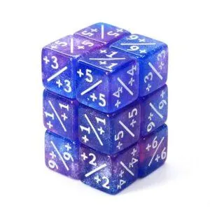 de-marqueur-positif-bleu-violet-pailleté