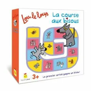 LOU LE LOUP LA COURSE AUX BISOUS - BAYARD