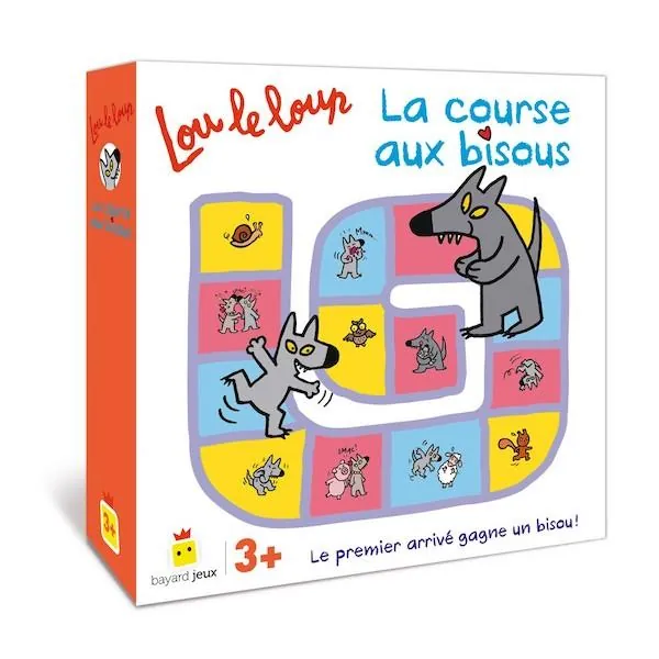 LOU LE LOUP LA COURSE AUX BISOUS - BAYARD