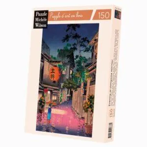 PUZZLE BOIS WILSON - T. KOITSU : SOIREE A USHIGOME - 150 PIECES