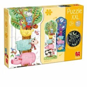 PUZZLE GOULA XXL : FERME JOUR/NUIT - 27 PIECES