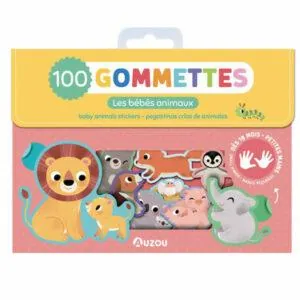MES GOMMETTES ANIMAUX - AUZOU