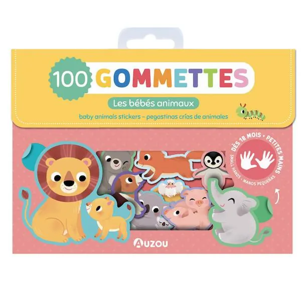 MES GOMMETTES ANIMAUX - AUZOU