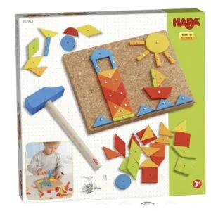 JEU DE CLOUS COULEURS EN FOLIE - HABA