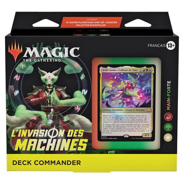 MAGIC - INVASION DES MACHINES – DECK DE COMMANDER – MAIN FORTE