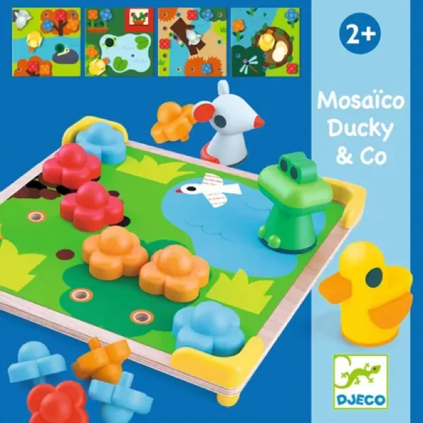 JEU EDUCATIF MOSAICO DUCKY - DJECO