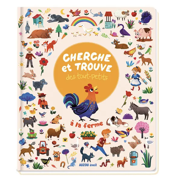 CHERCHE ET TROUVE DES TOUT-PETITS A LA FERME - AUZOU