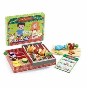 COFFRET IMITATION JOE ET MAX GRILL : PREPARER UN BARBECUE - DJECO