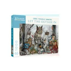 PUZZLE POMEGRANATE - G. SIMKINS : LET THE OUTSIDE IN - 1000 PIECES