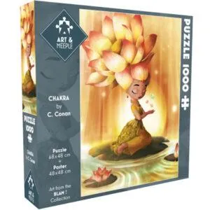 PUZZLE ART AND MEEPLE : CHAKRA - 1000 PIECES