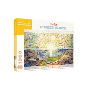 PUZZLE POMEGRANATE - E. MUNCH : THE SUN - 1000 PIECES