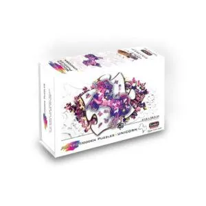 PUZZLE RAINBOWOODEN : LICORNE - 110 PIECES