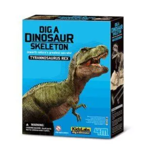 KIT DETERRE UN SQUELETTE DE DINOSAURE - T REX - KIDZLABS 4M